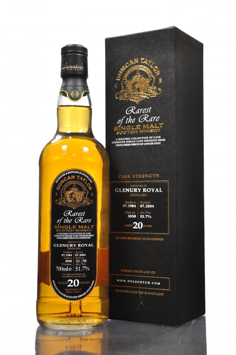 Glenury Royal 1984-2004 - 20 Year Old - Duncan Taylor - Rarest Of The Rare