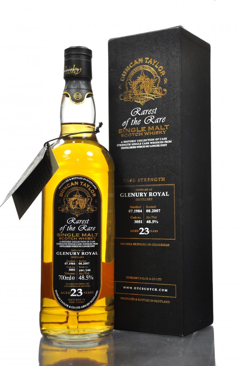 Glenury Royal 1984-2007 - 23 Year Old - Duncan Taylor - Rarest Of The Rare
