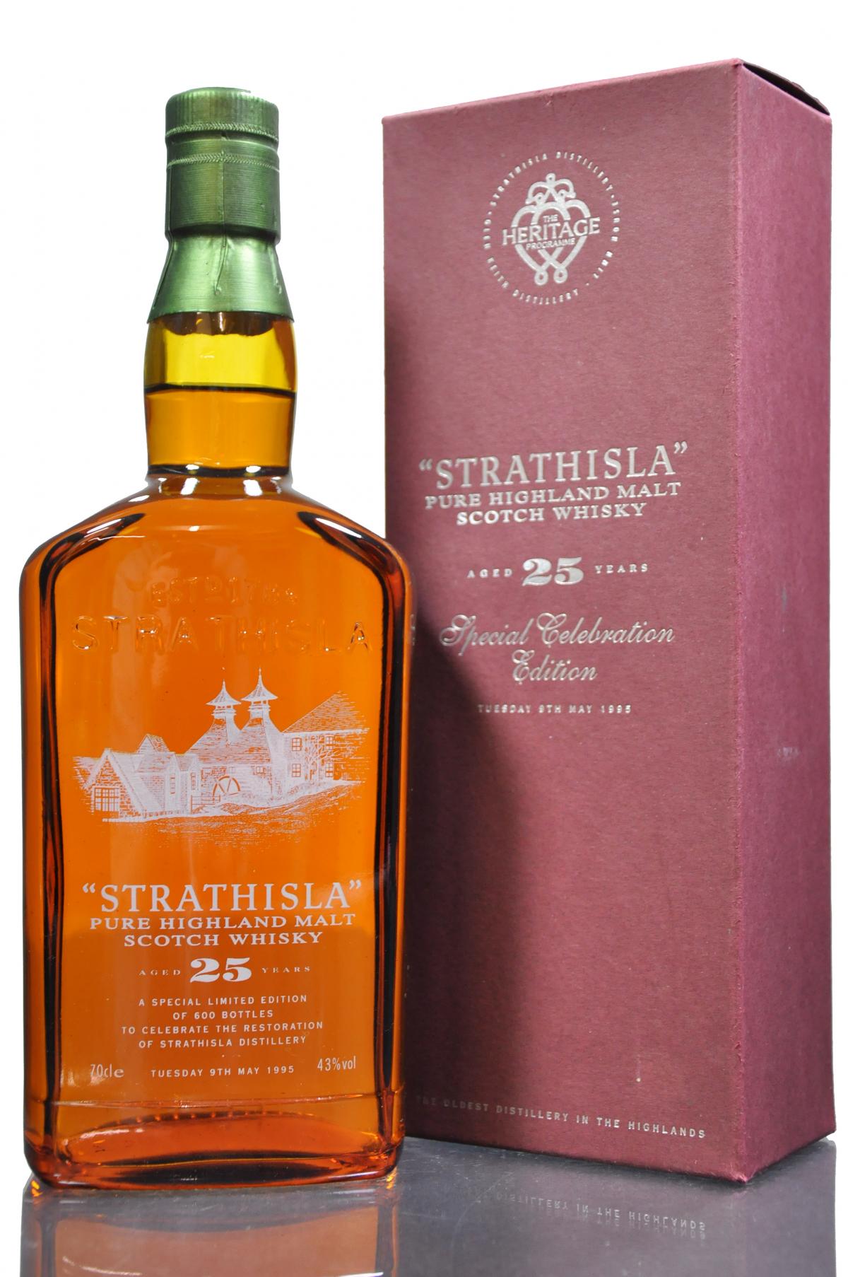 Strathisla 25 Year Old - Distillery Restoration 1995