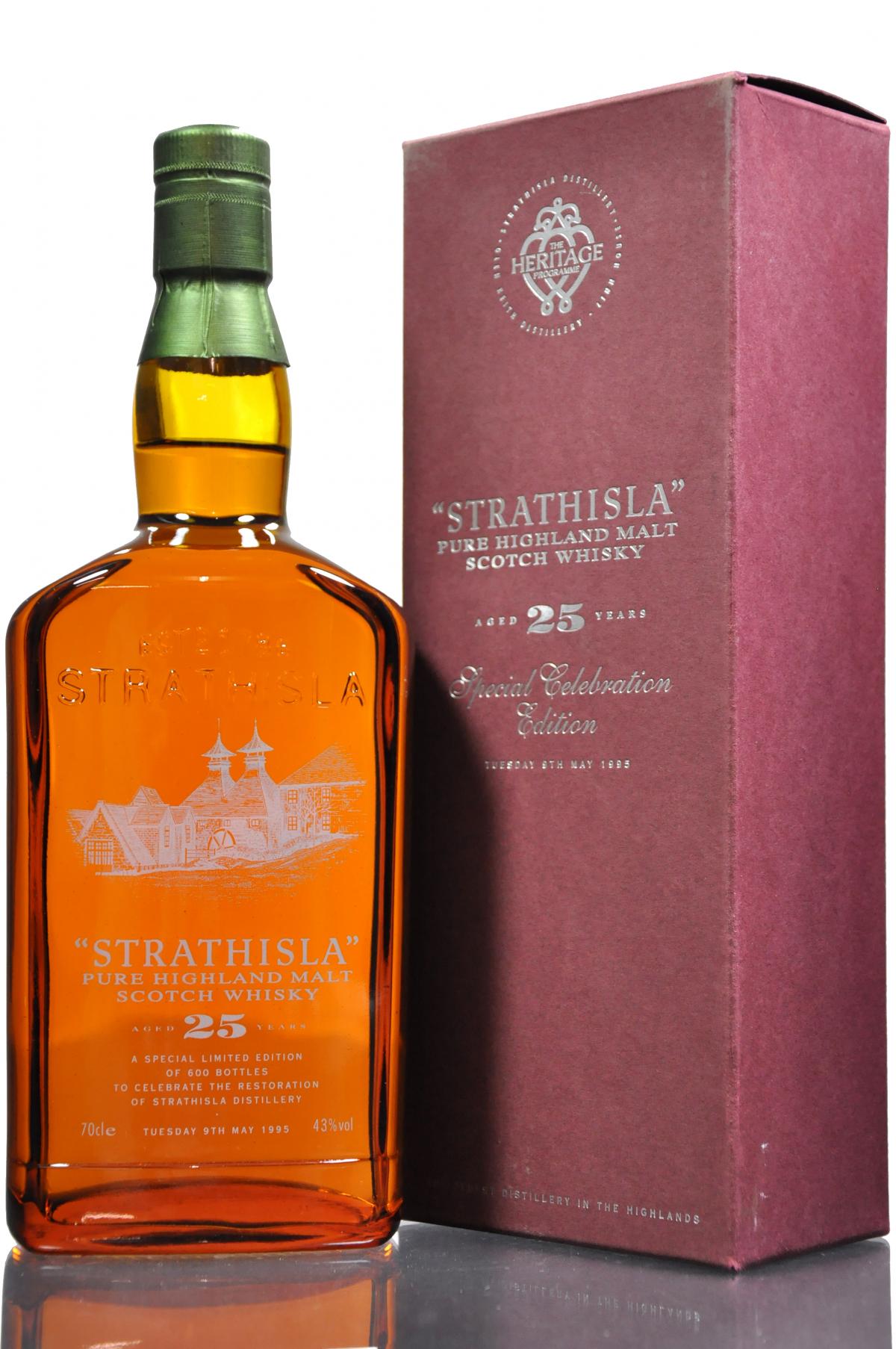 Strathisla 25 Year Old - Distillery Restoration 1995