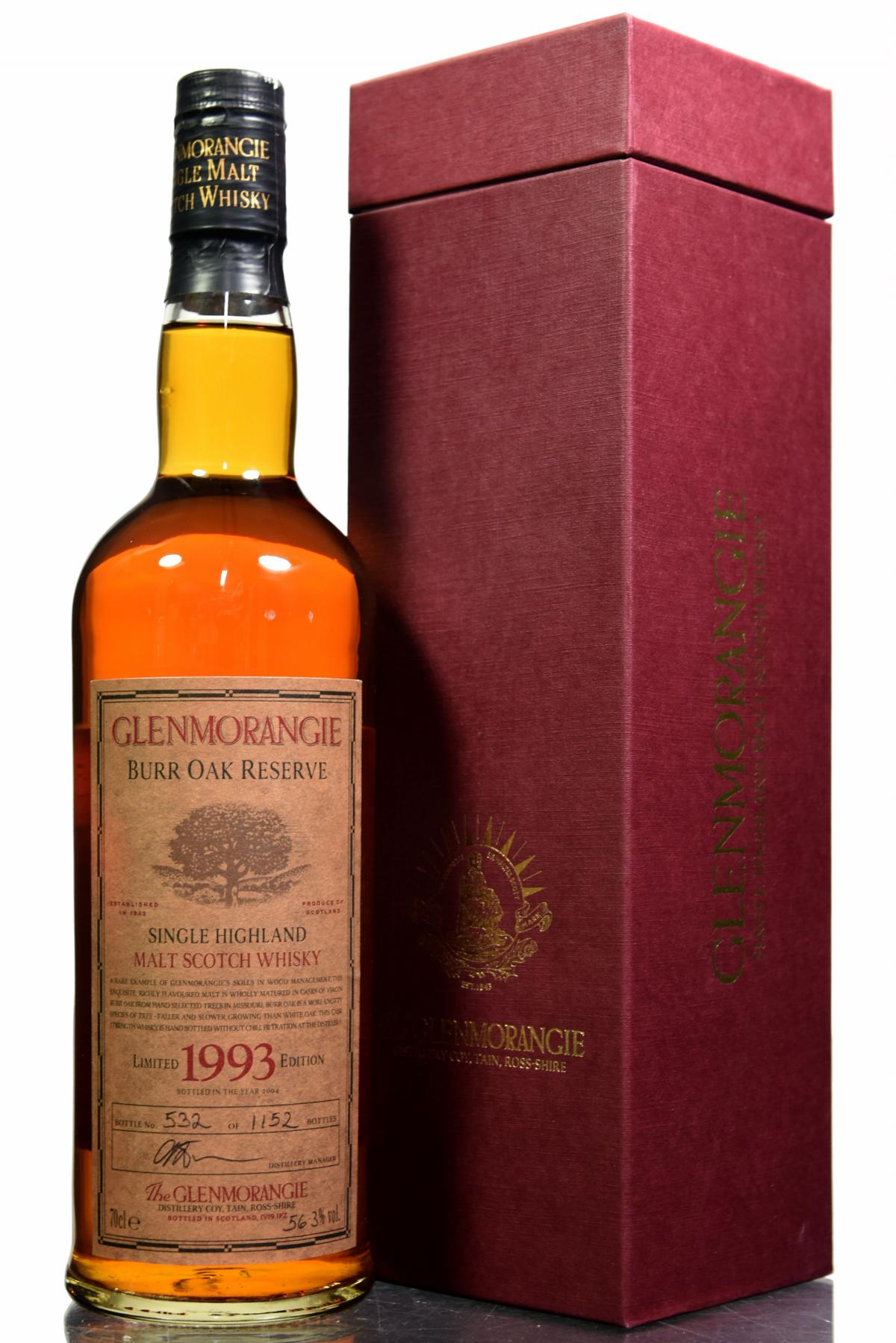 Glenmorangie 1993-2004 - Burr Oak