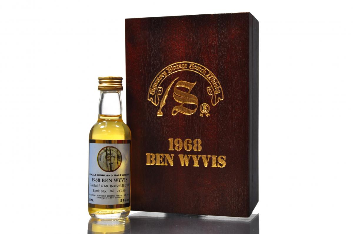 Ben Wyvis 1968-2000 - 31 Year Old - Signatory Vintage - Single Cask 685 - Miniature