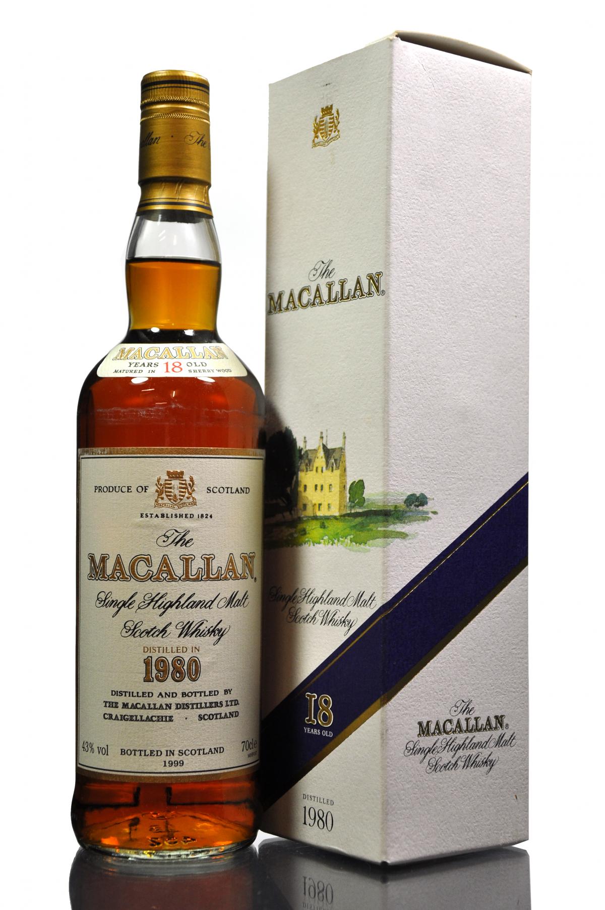 Macallan 1980-1999 - 18 Year Old