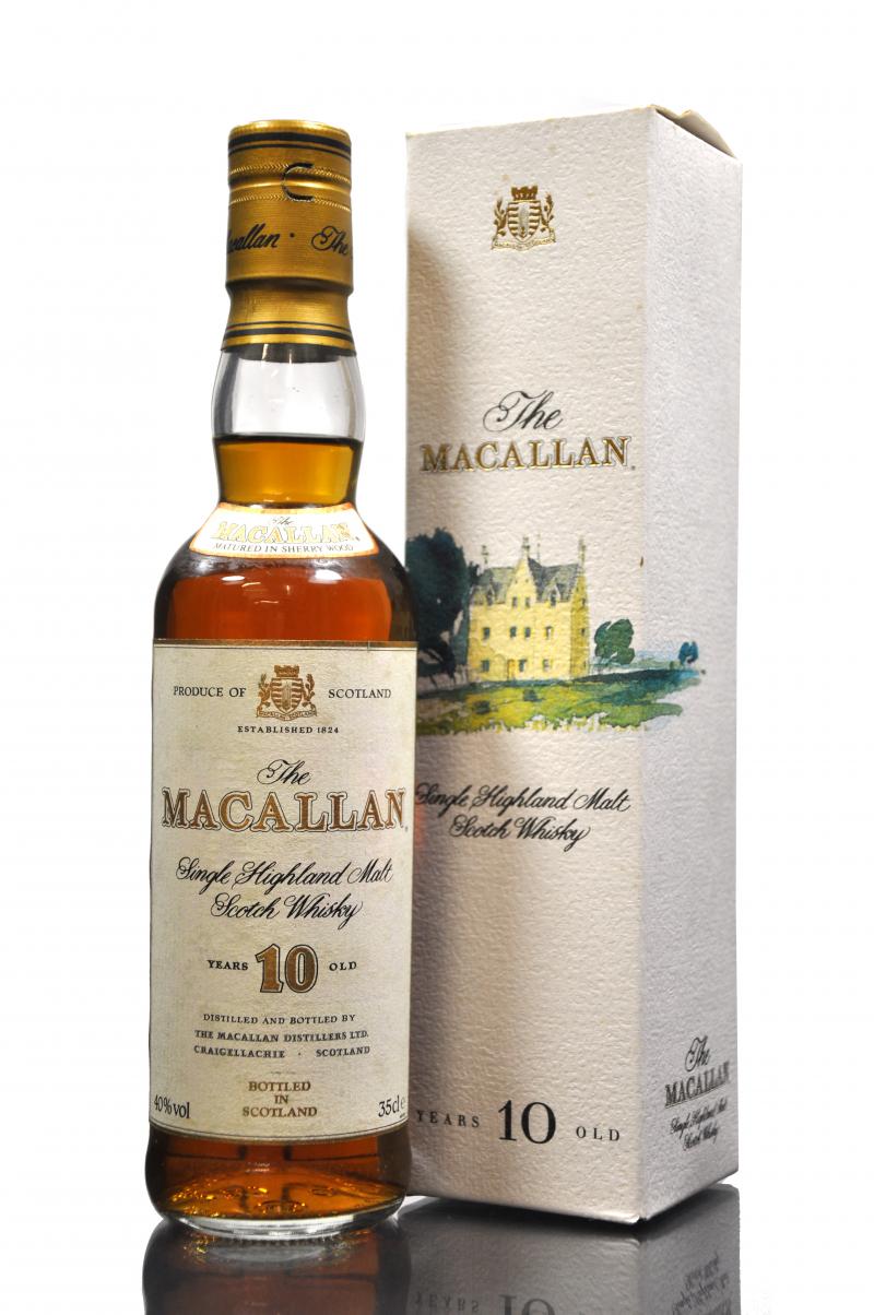Macallan 10 Year Old - 35cl - 1990s