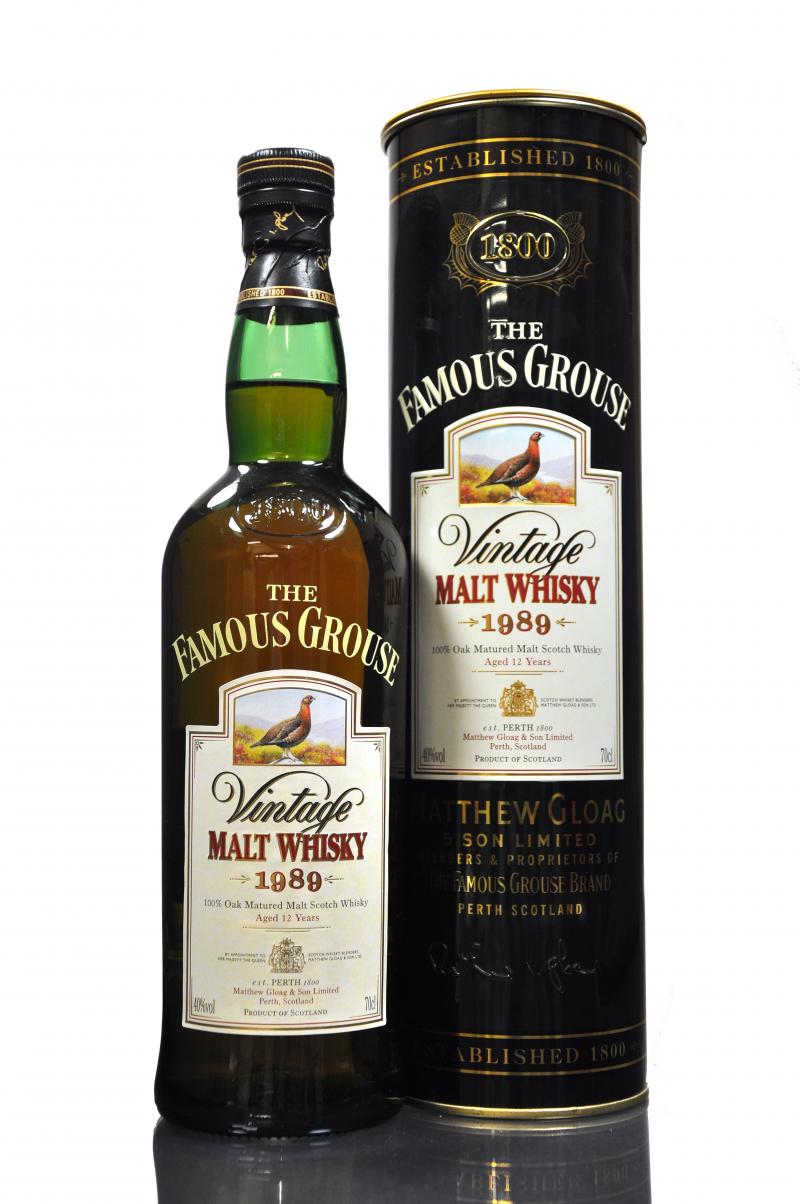 Famous Grouse 1989 - 12 Year Old