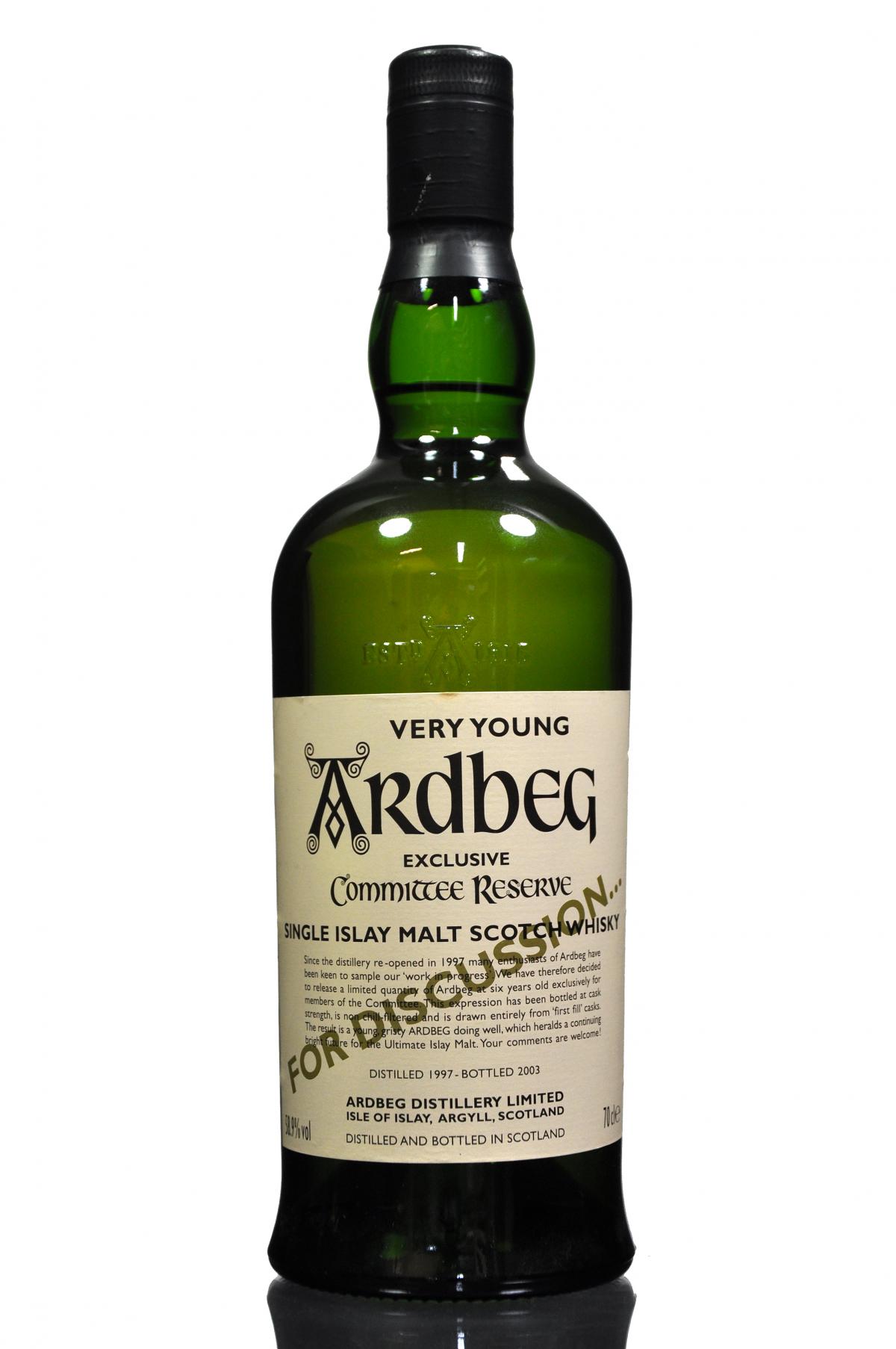 Ardbeg Very Young - For Discussion