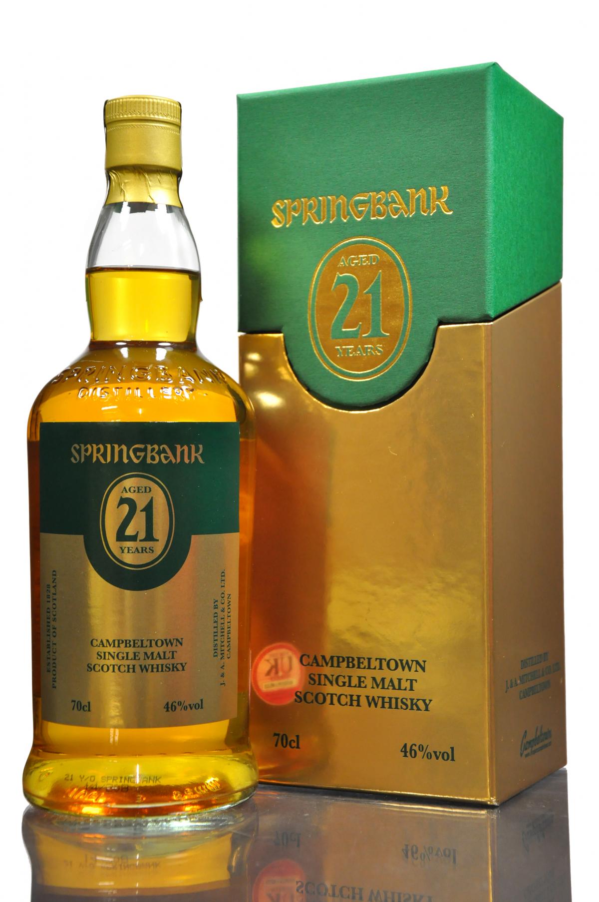 Springbank 21 Year Old - Rum Cask Open Day 2014 - 174 Bottles