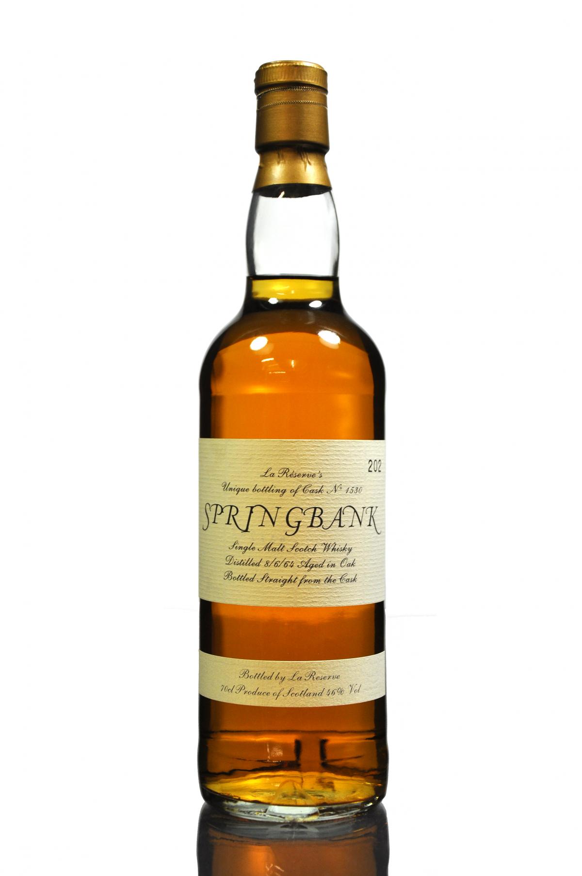 Springbank 1964 - La Reserve