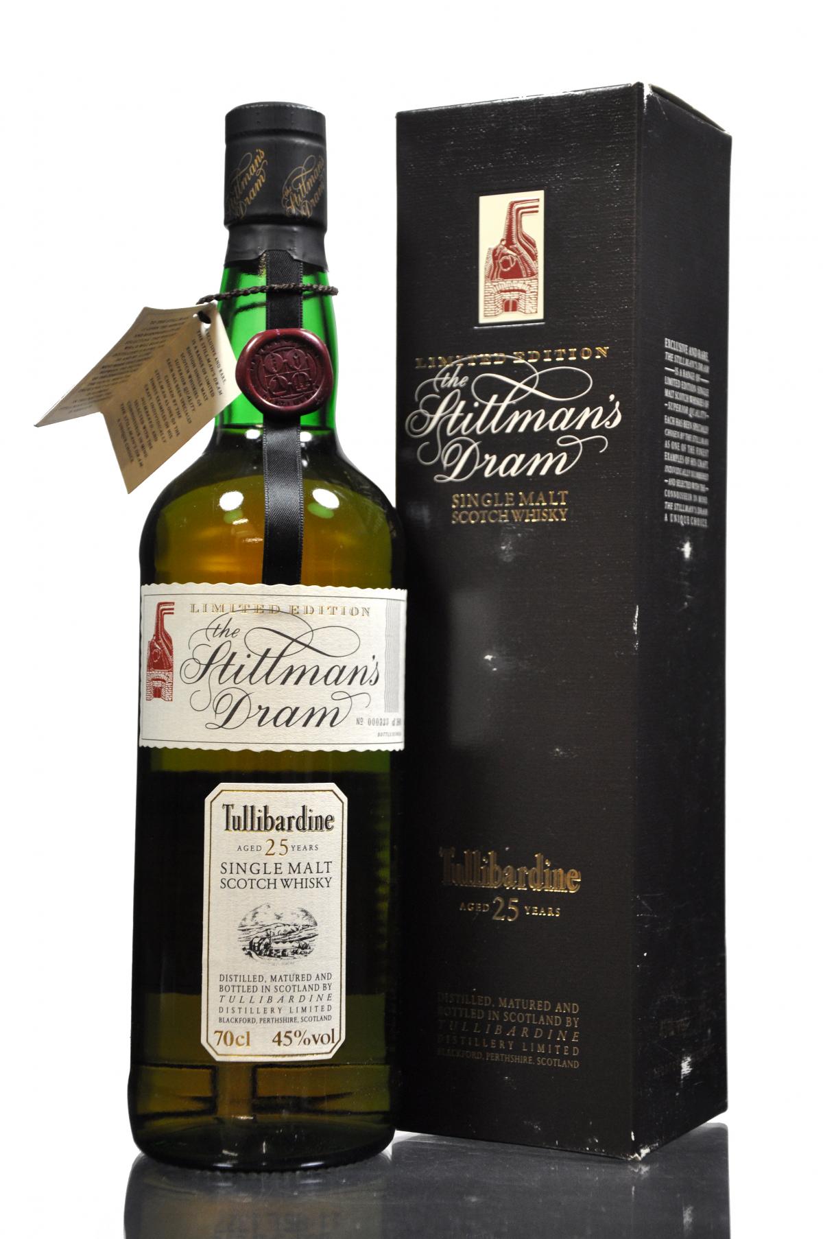 Tullibardine 25 Year Old - Stillmans Dram