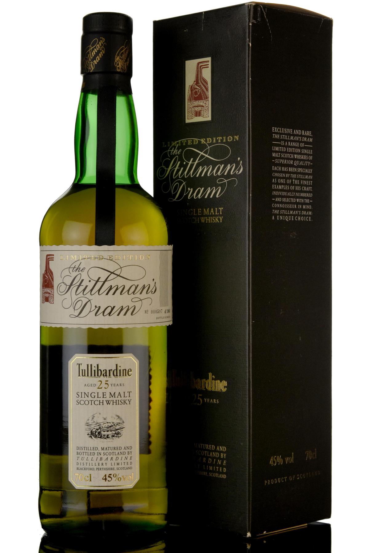 Tullibardine 25 Year Old - Stillmans Dram