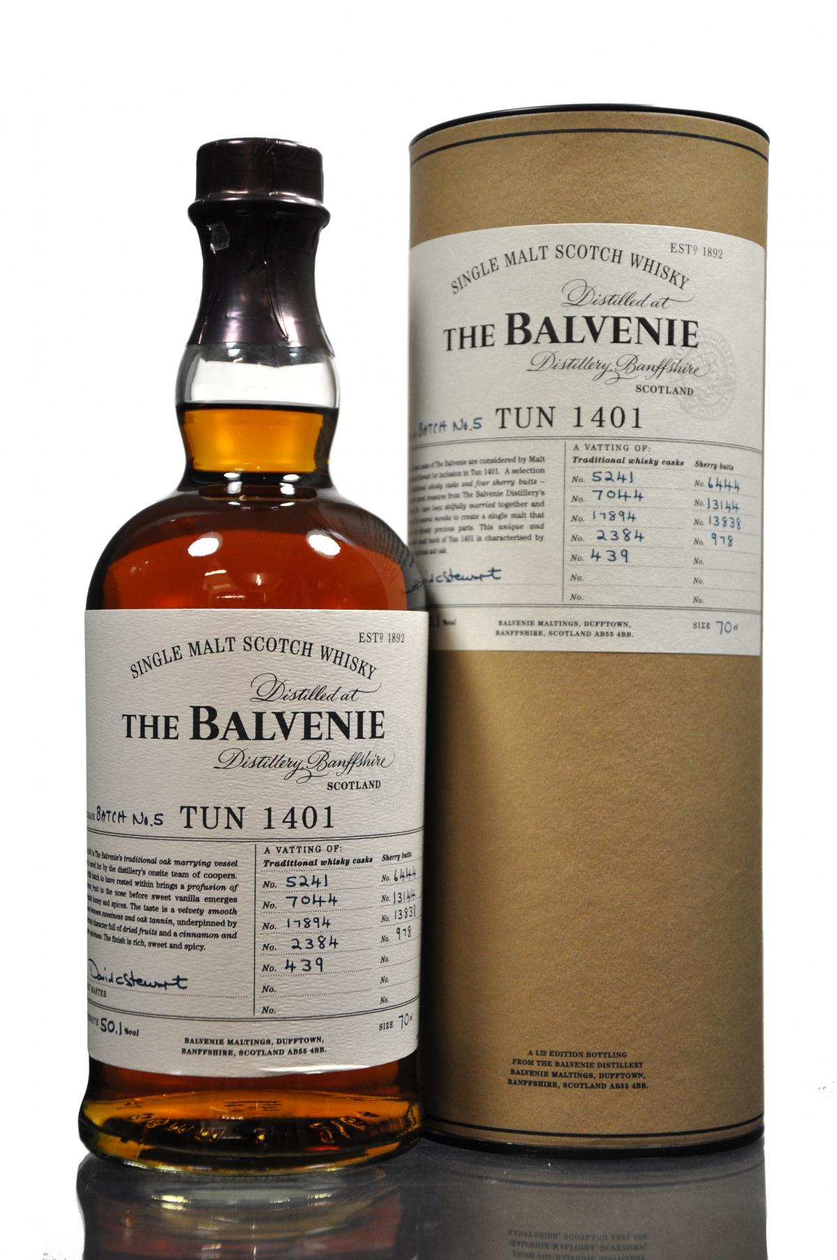Balvenie Tun 1401 - Batch 5
