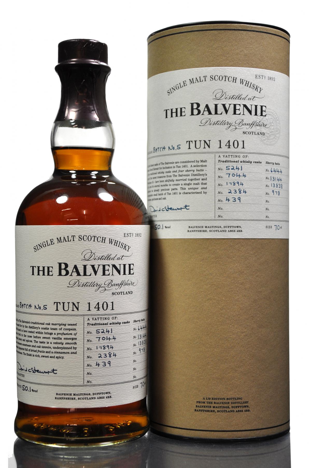 Balvenie Tun 1401 - Batch 5