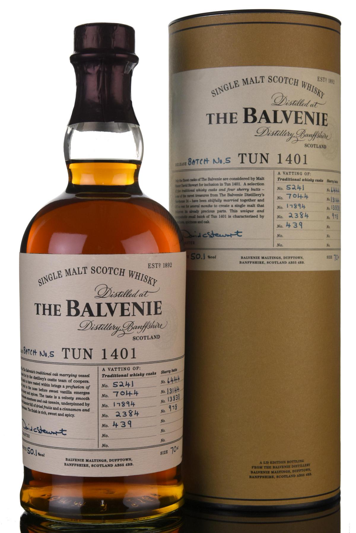 Balvenie Tun 1401 - Batch 5