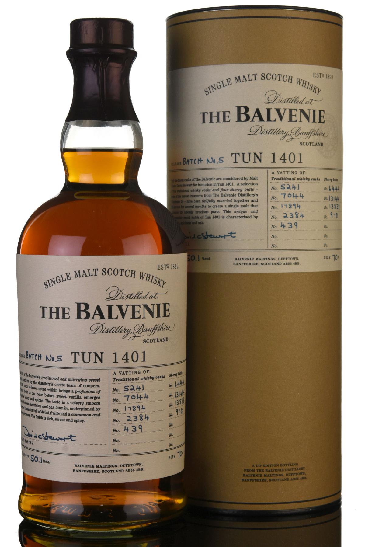 Balvenie Tun 1401 - Batch 5