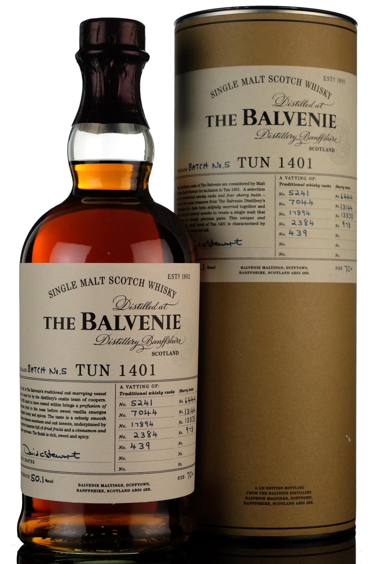 Balvenie Tun 1401 - Batch 5