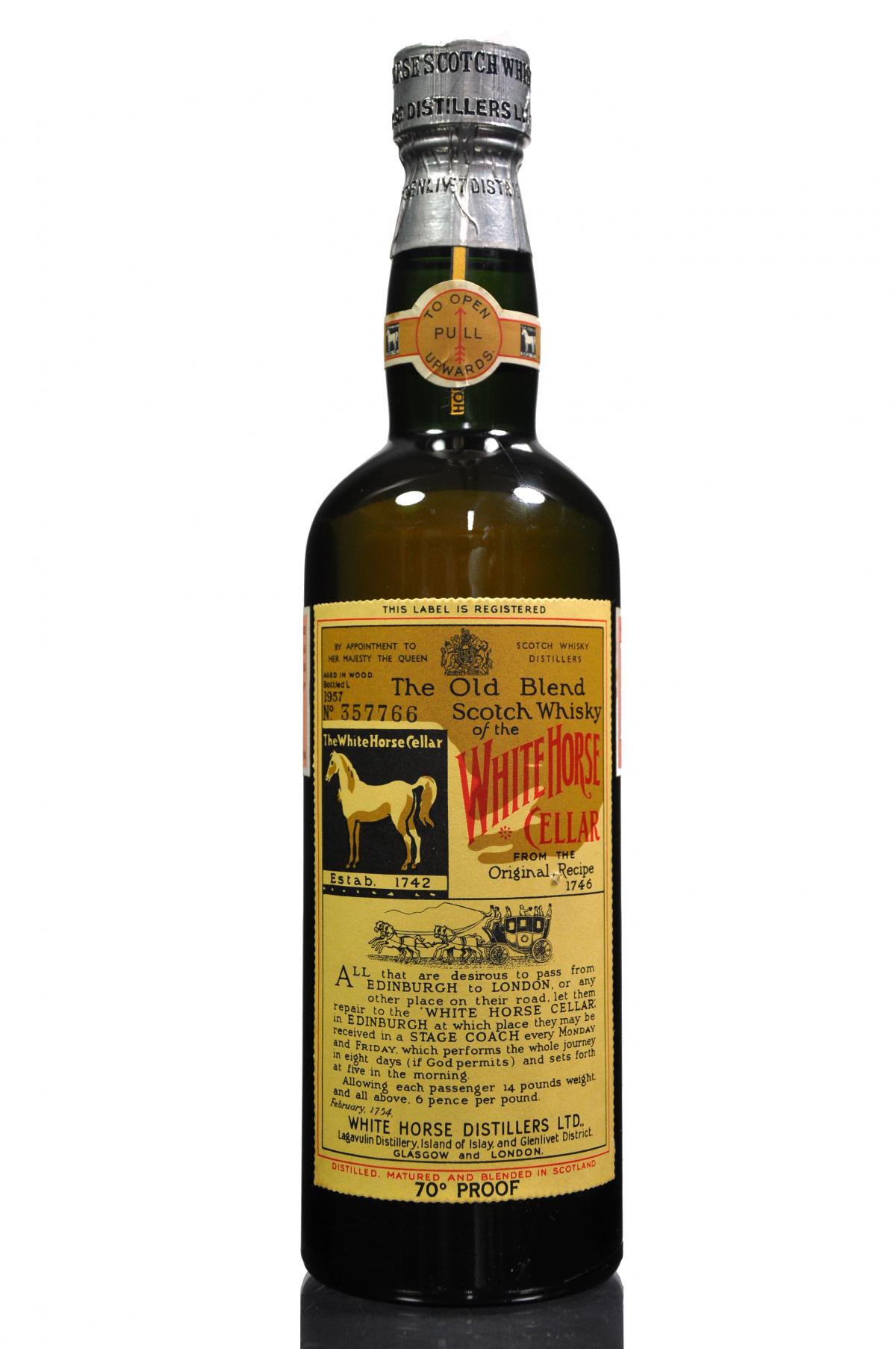 White Horse - Bottled 1957
