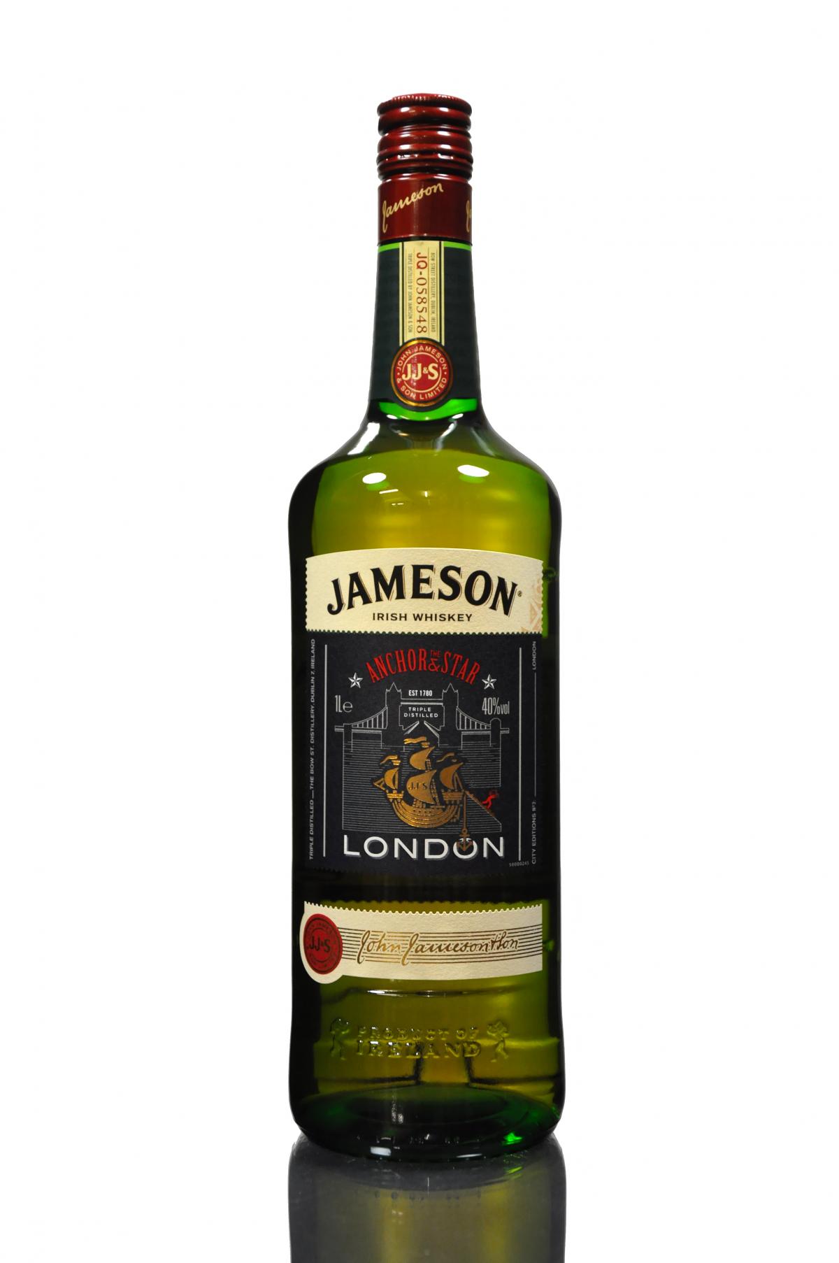 Jameson Irish Whiskey - Anchor & Star London - 1 Litre