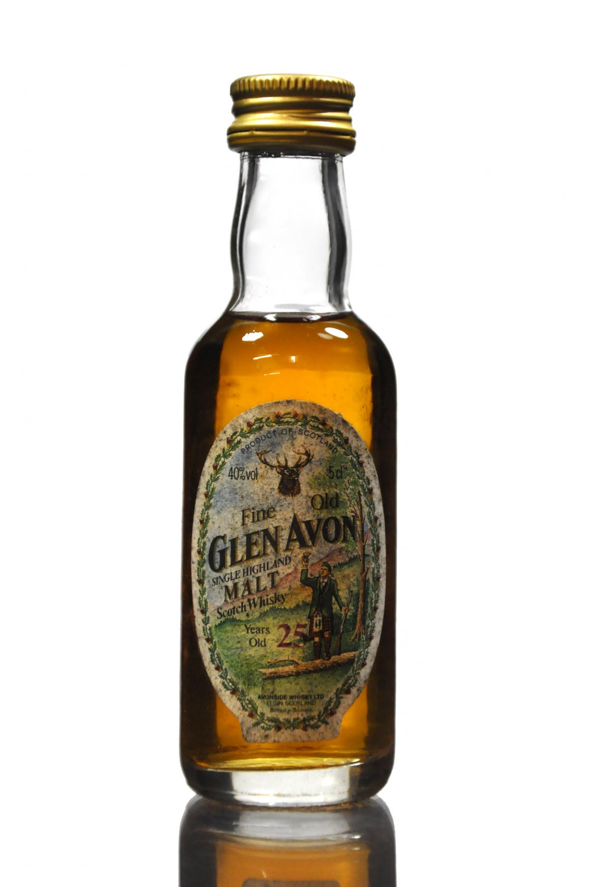 Glen Avon 25 Year Old Miniature