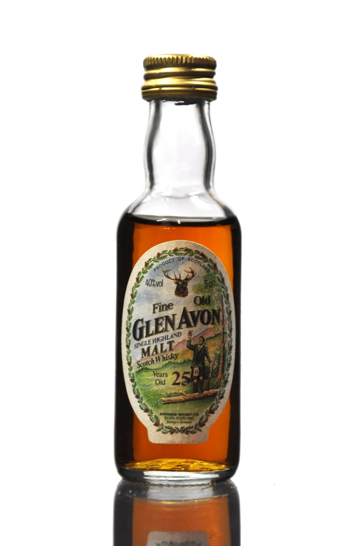 Glen Avon 25 Year Old Miniature