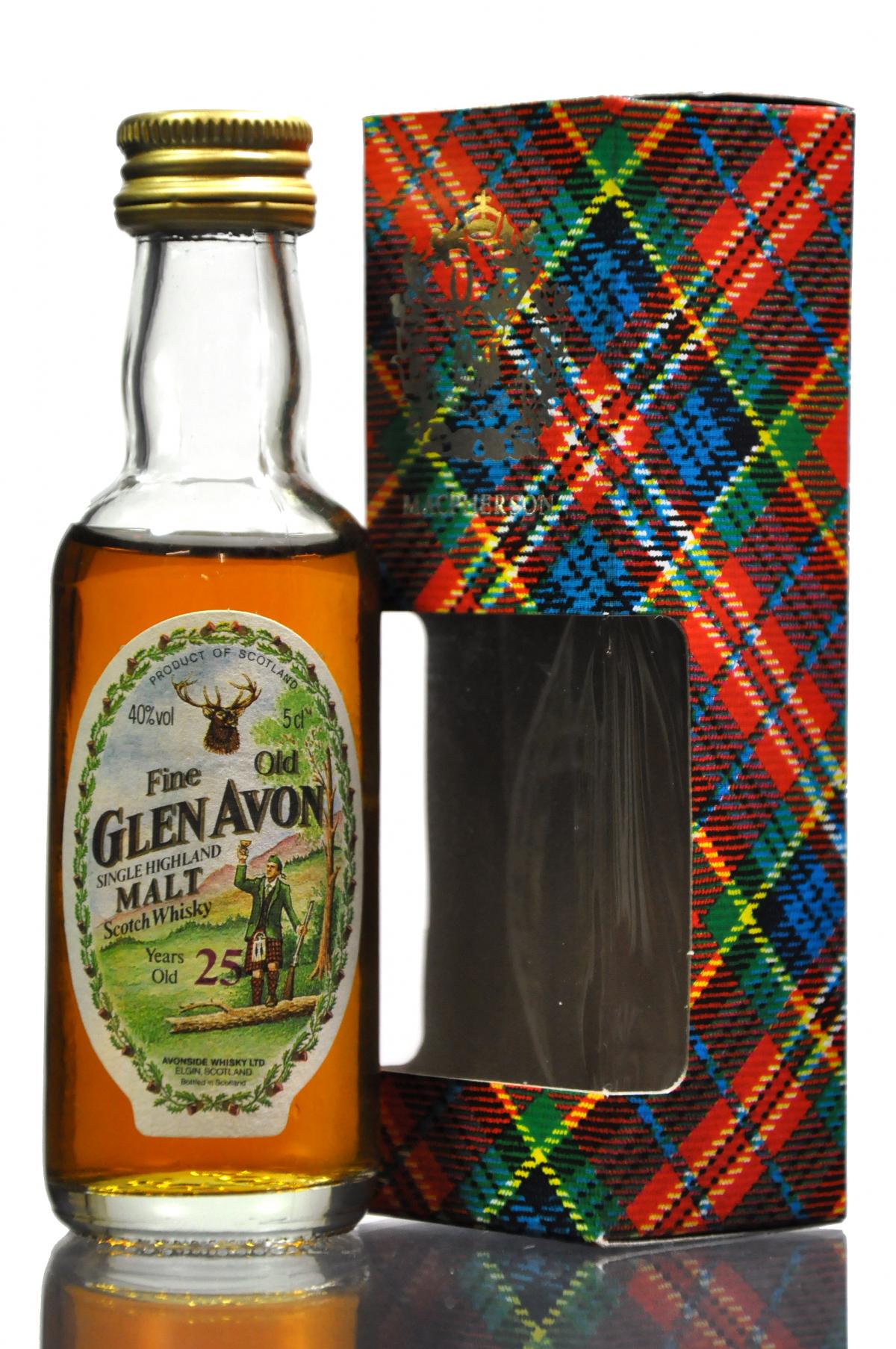 Glen Avon 25 Year Old Miniature