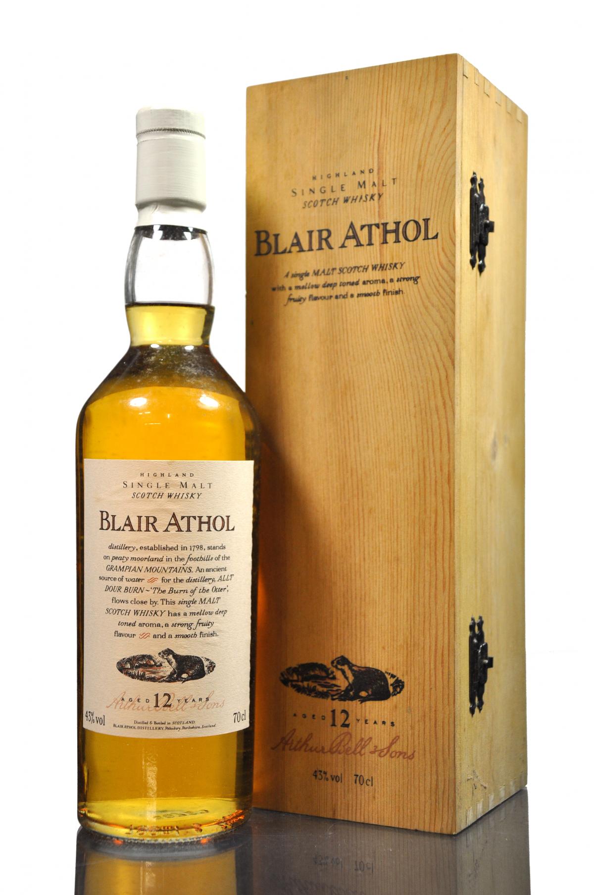 Blair Athol 12 Year Old - Flora & Fauna - White Capsule