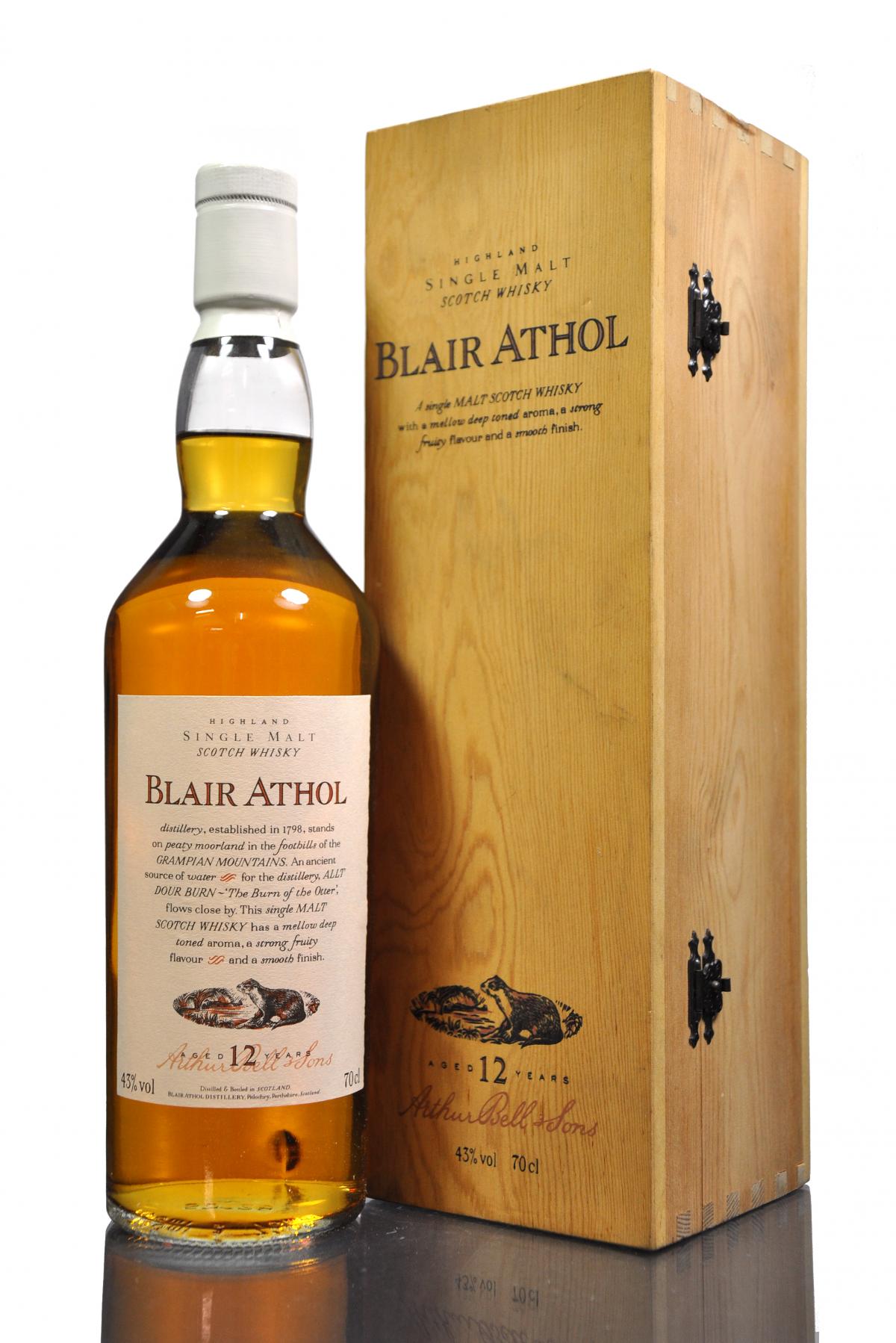 Blair Athol 12 Year Old - Flora & Fauna - White Capsule