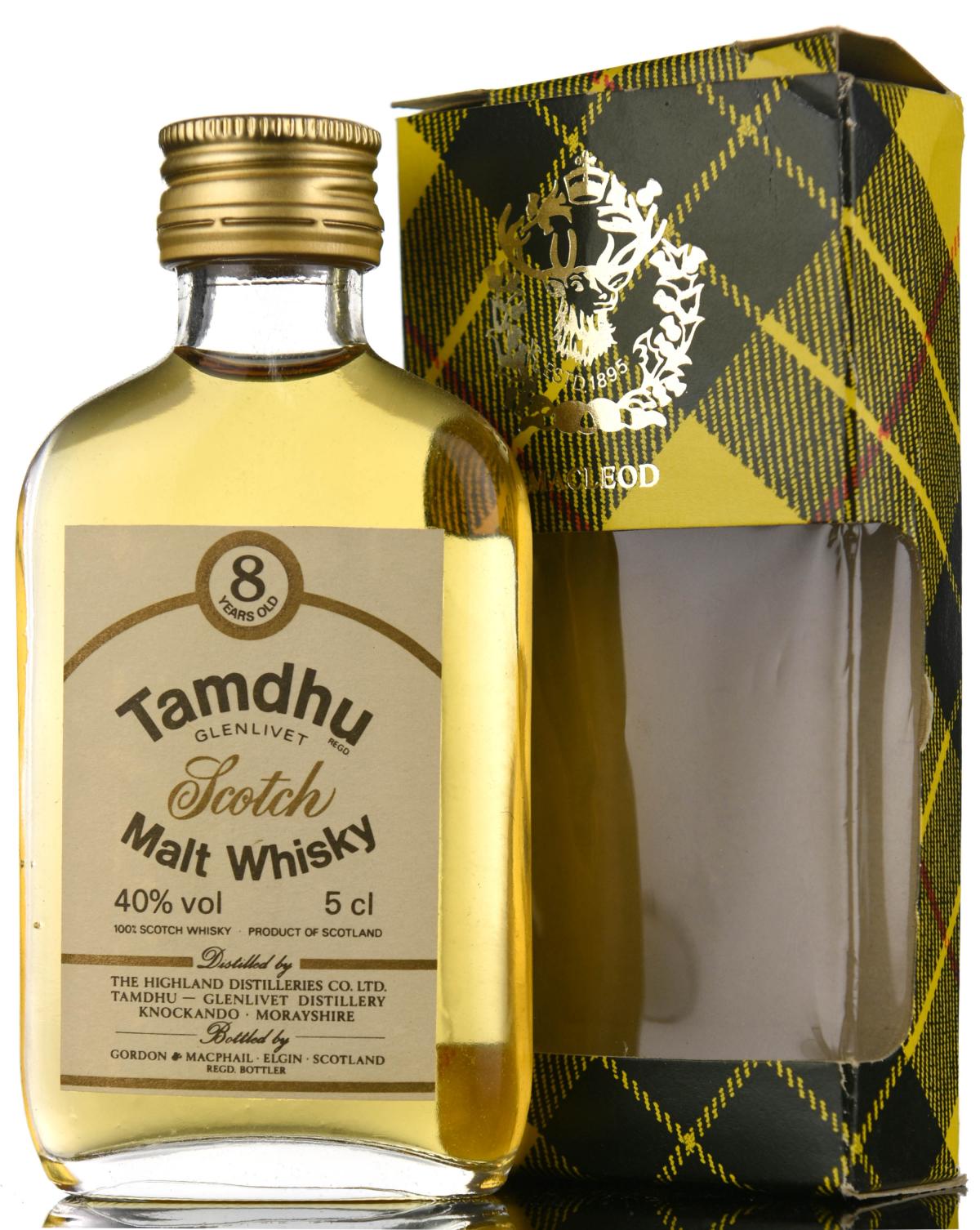 Tamdhu 8 Year Old - Gordon & MacPhail Miniature