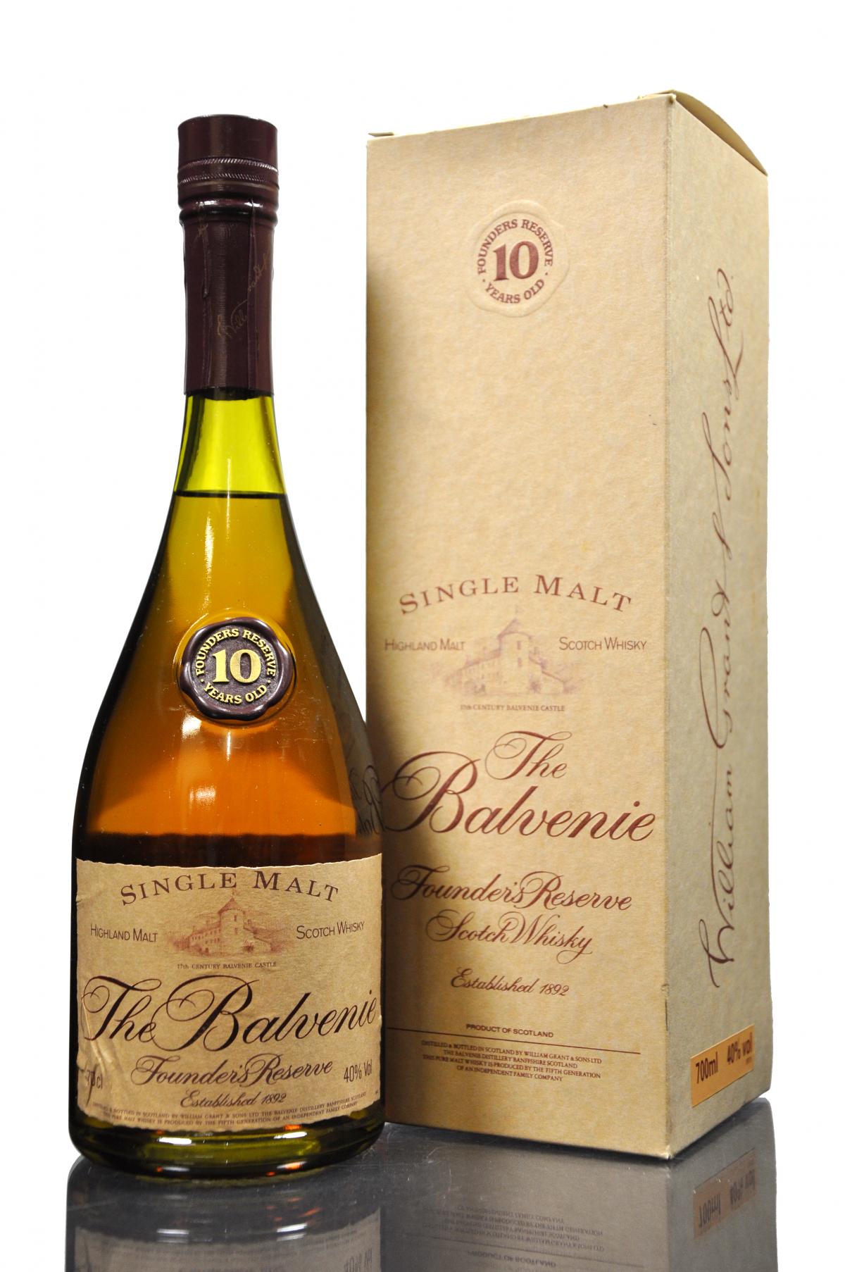 Balvenie 10 Year Old - Founders Reserve - 1990s