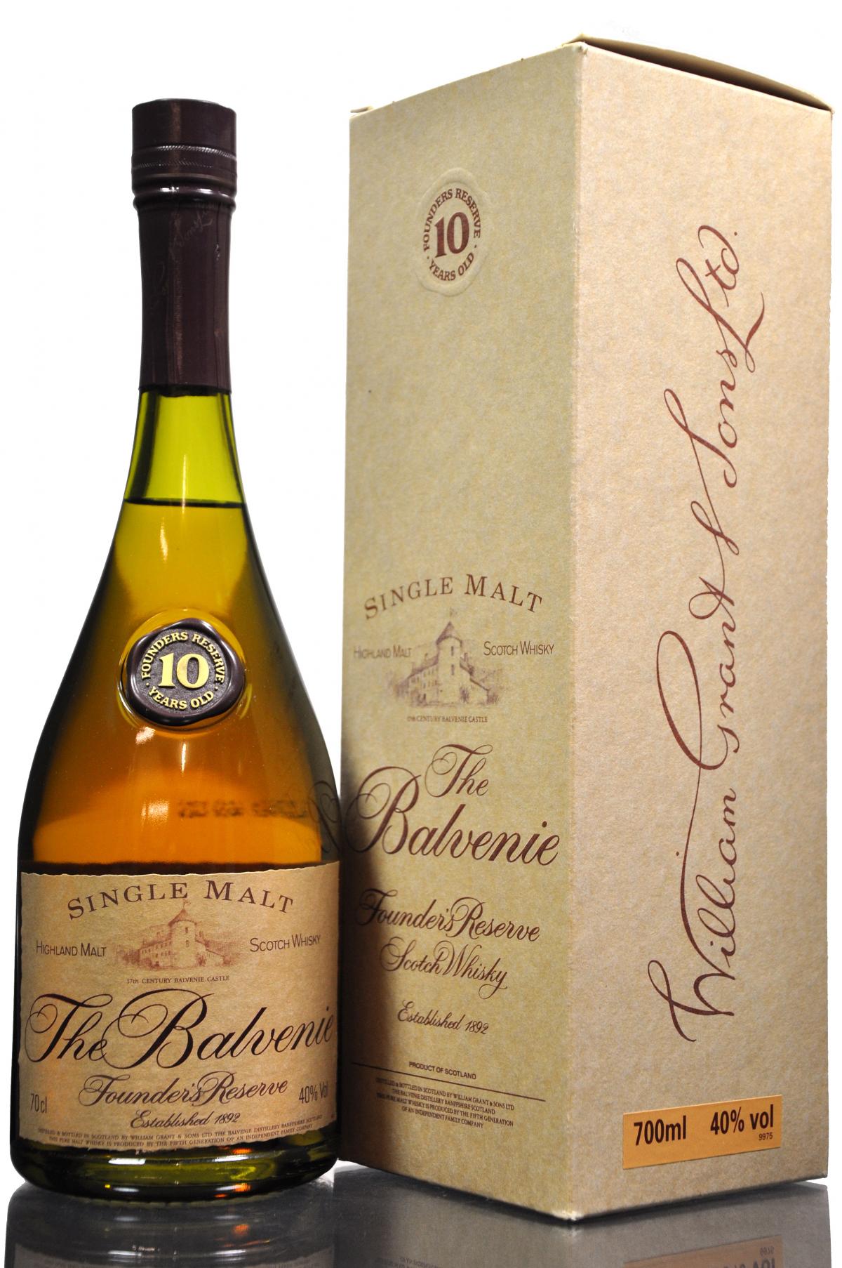 Balvenie 10 Year Old - Founders Reserve - 1990s