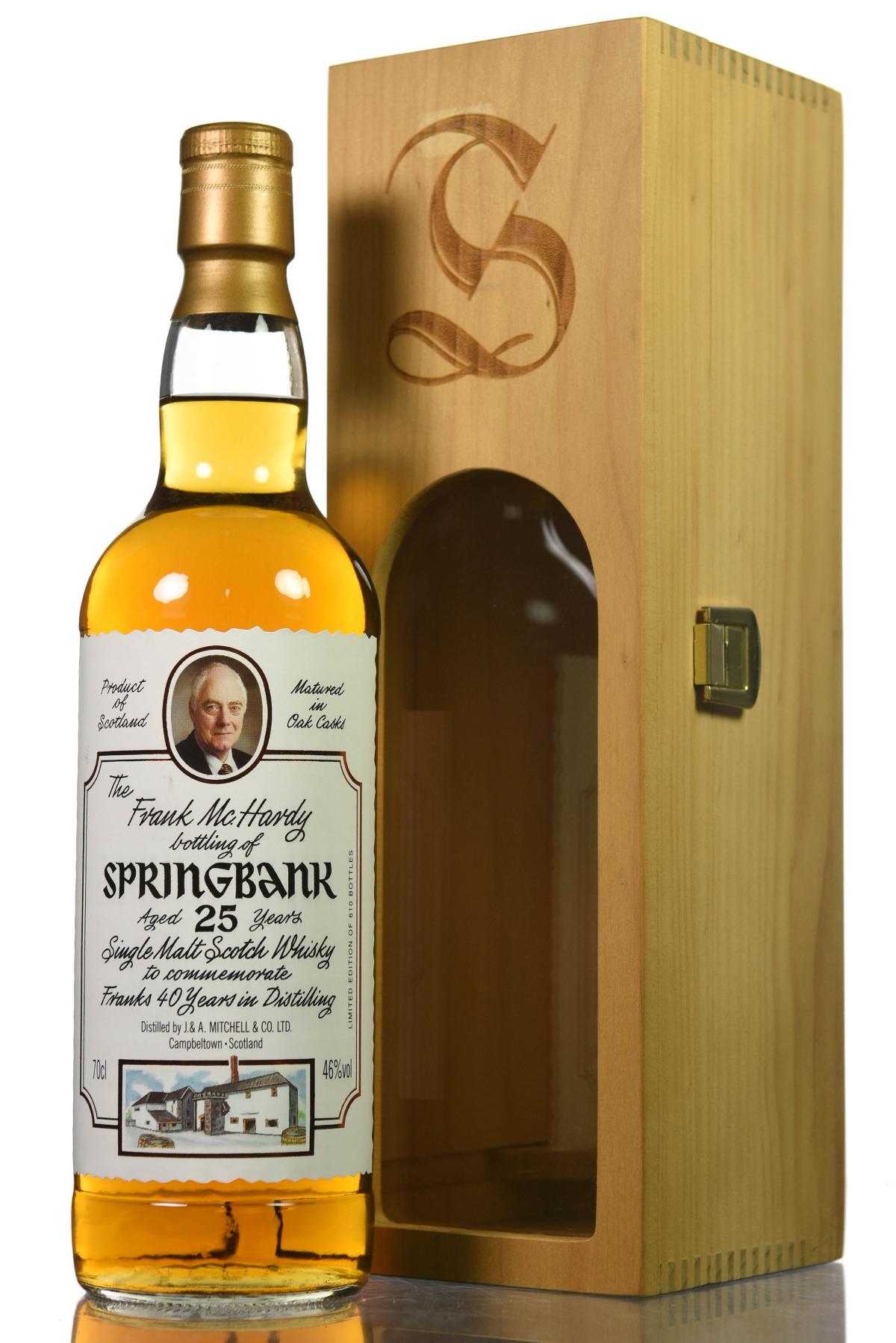 Springbank 25 Year Old - Frank McHardy 40 Years In Distilling