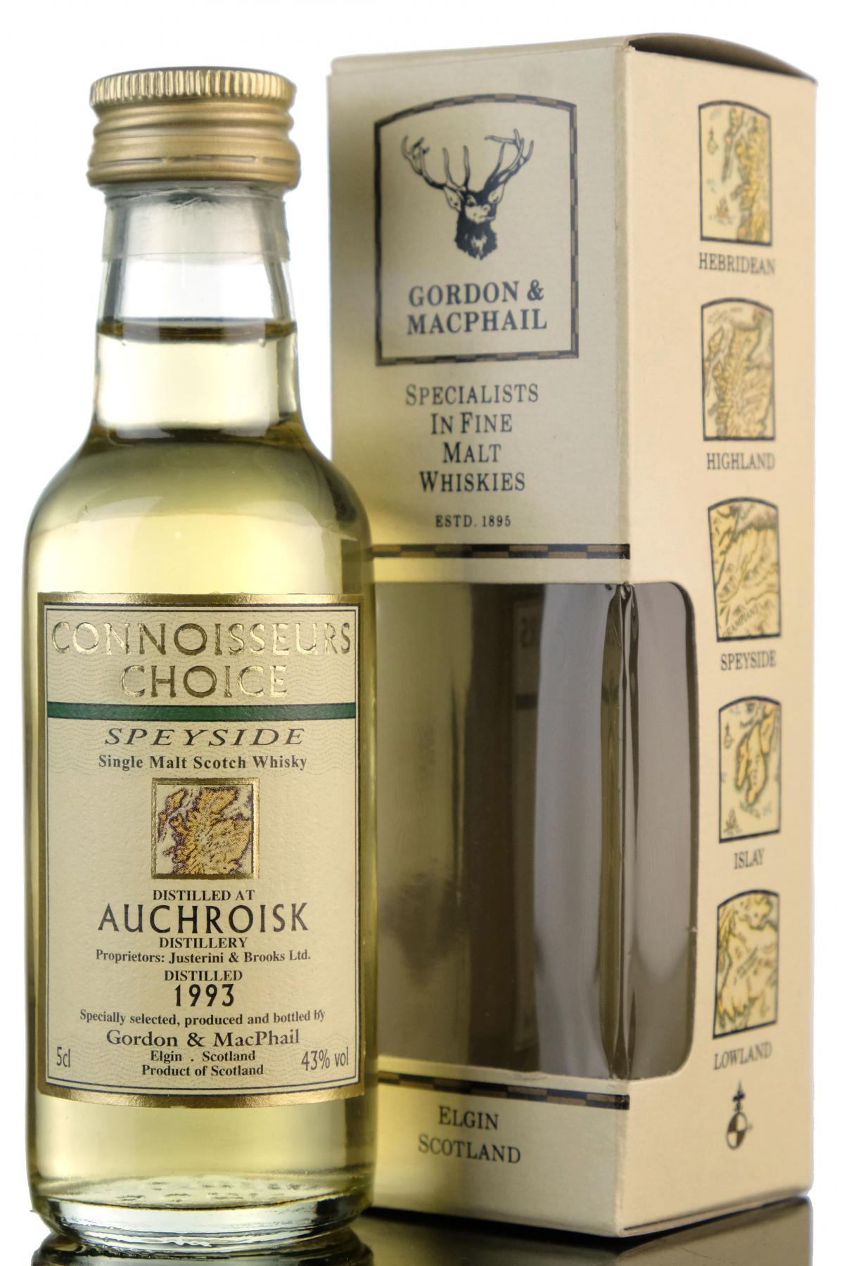 Auchroisk 1993 - Connoisseurs Choice Miniature