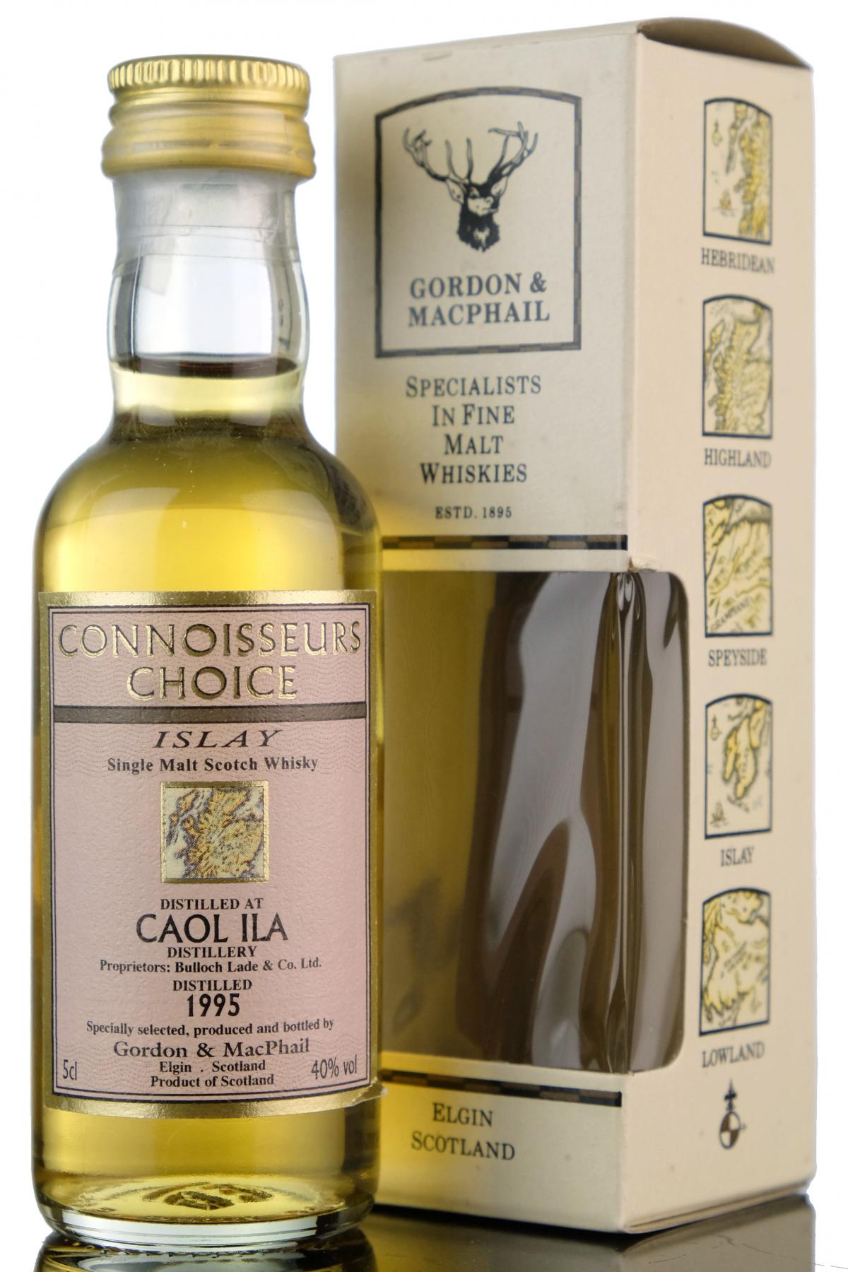 Caol Ila 1995 - Connoisseurs Choice Miniature