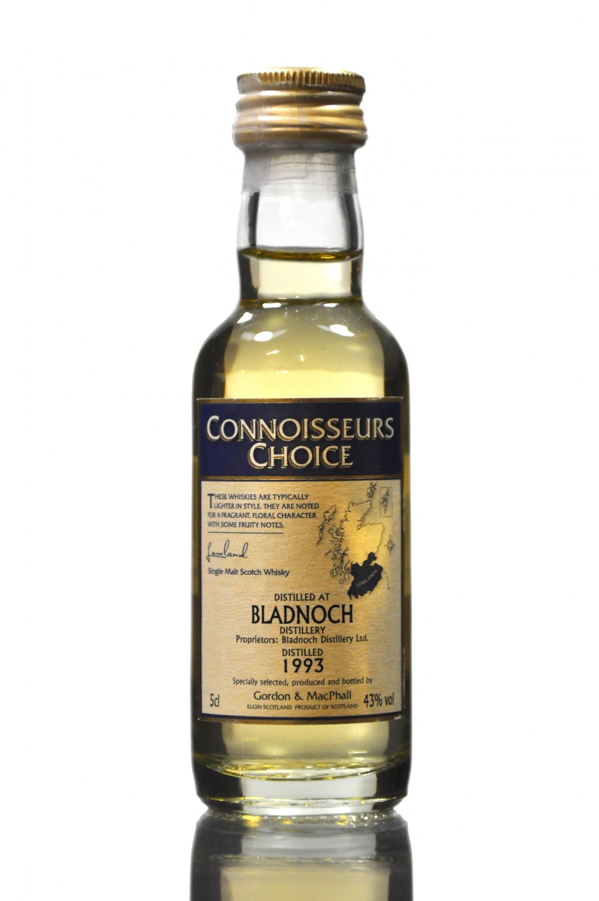 Bladnoch 1993 - Connoisseurs Choice Miniature