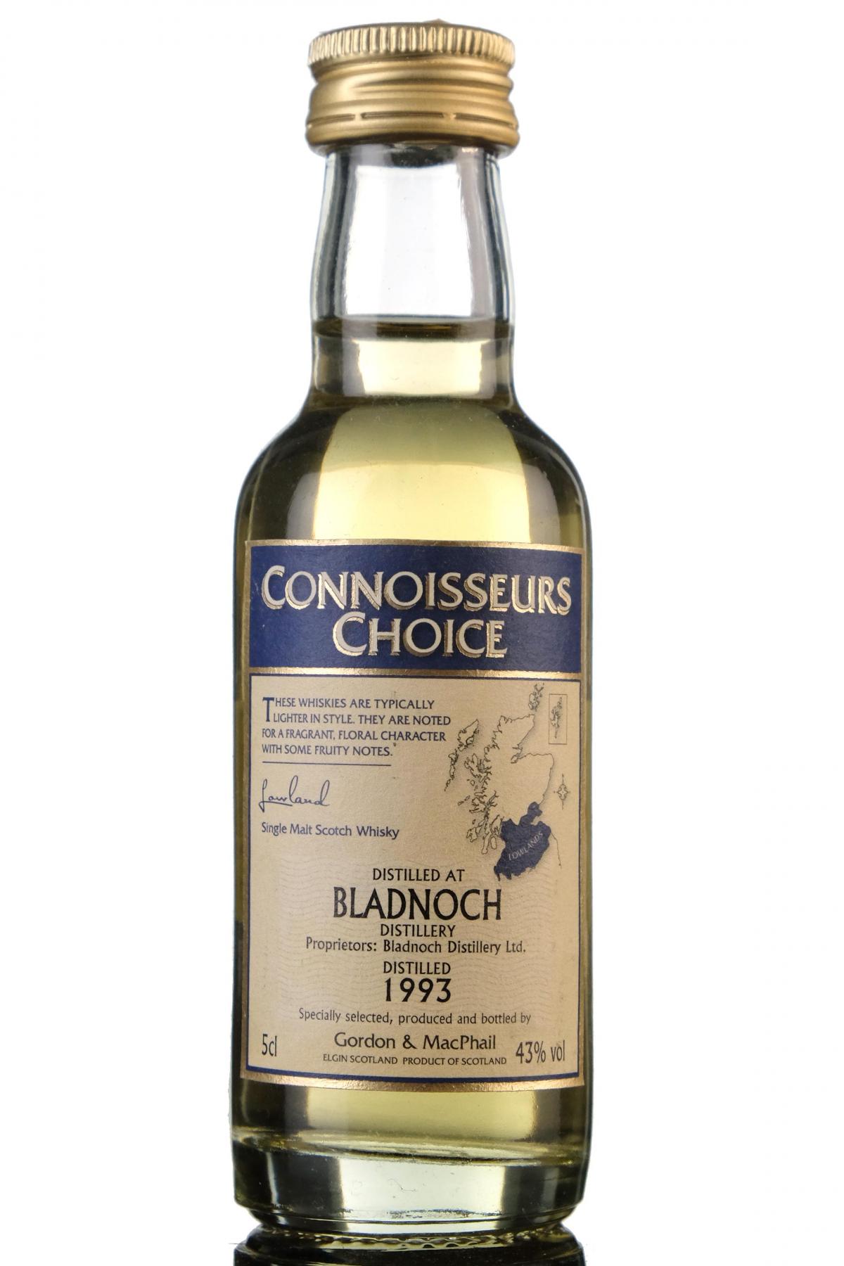 Bladnoch 1993 - Connoisseurs Choice Miniature