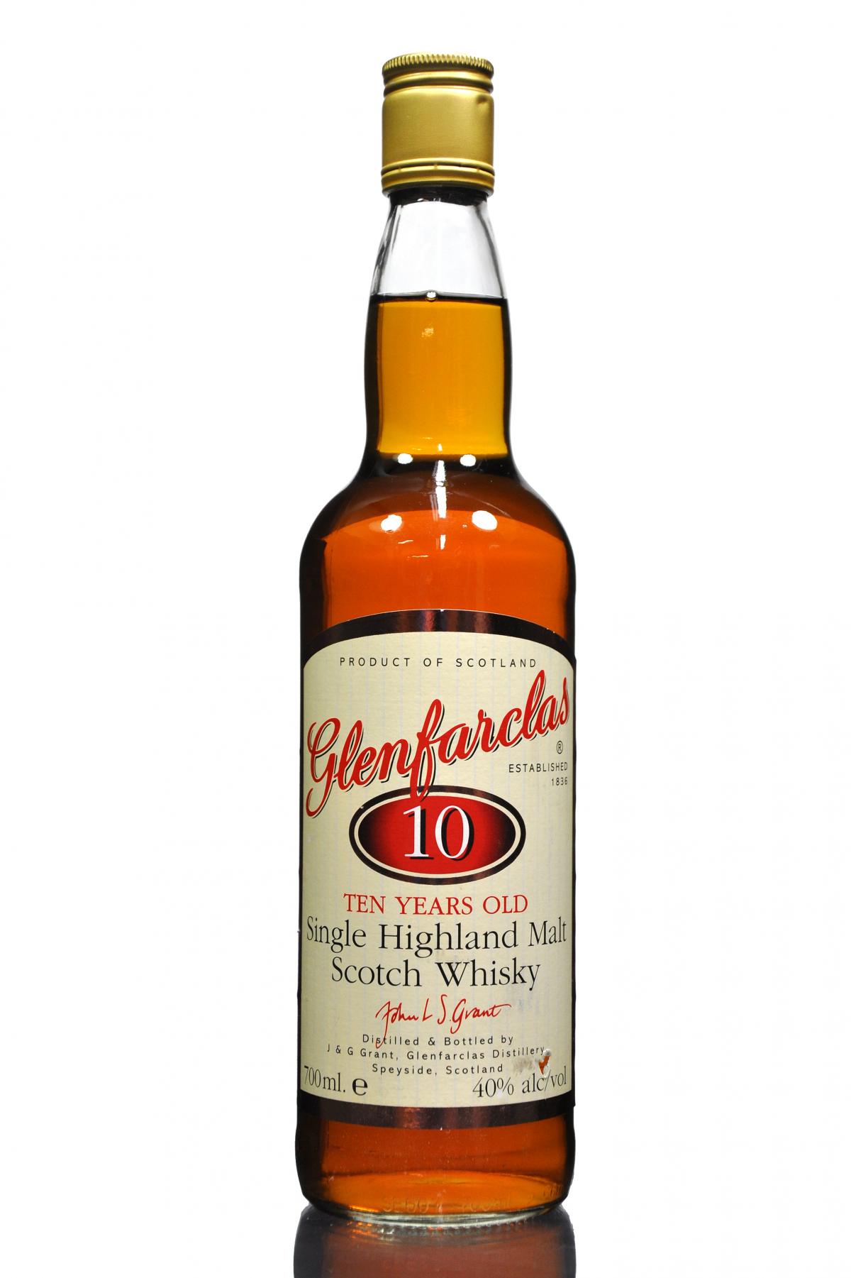 Glenfarclas 10 Year Old - 2000s