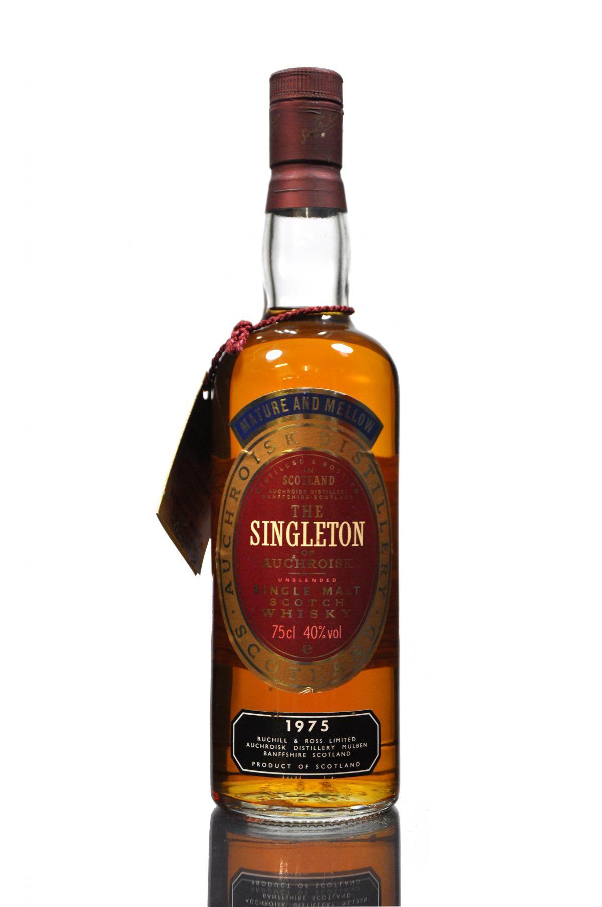 Singleton Of Auchroisk 1975