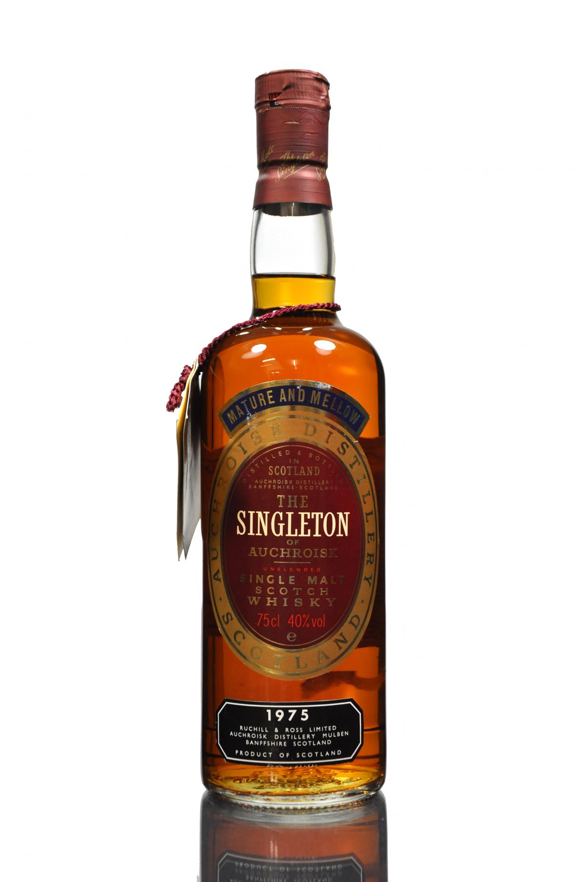 Singleton Of Auchroisk 1975