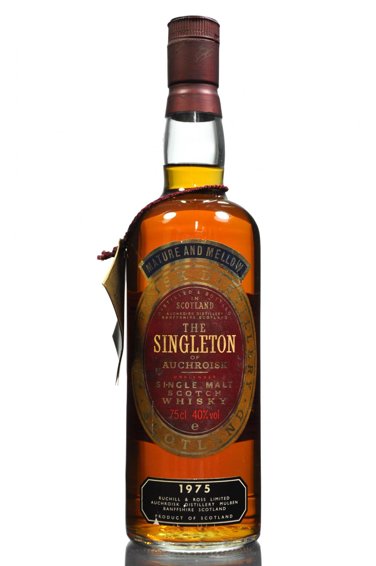 Singleton Of Auchroisk 1975