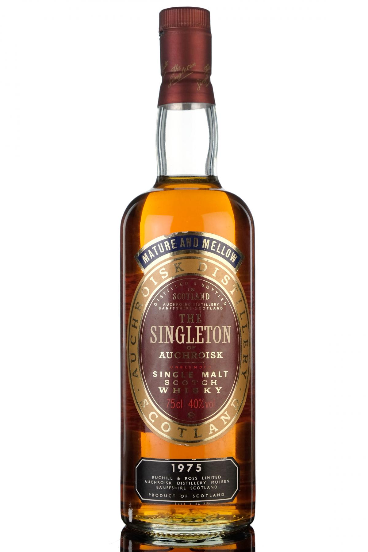 Singleton Of Auchroisk 1975