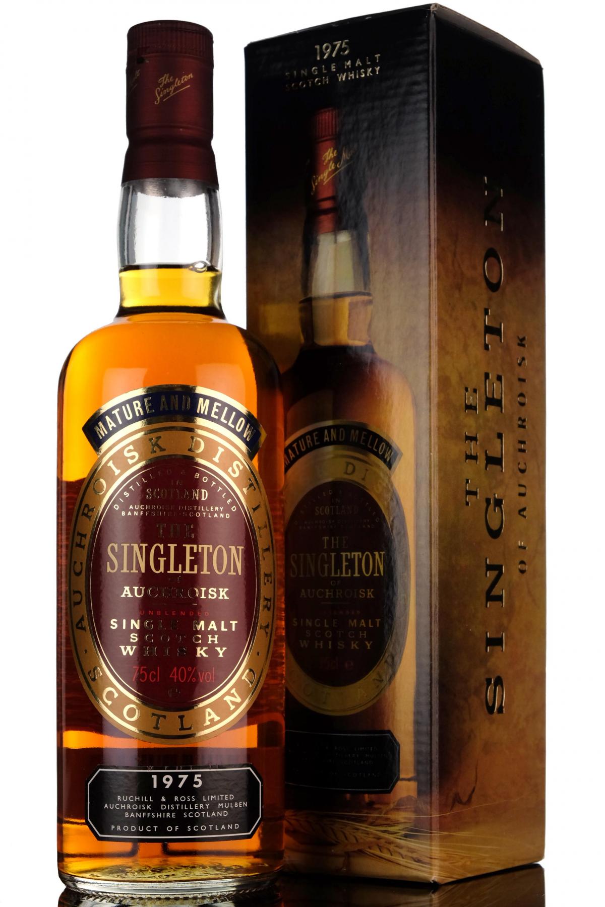 Singleton Of Auchroisk 1975