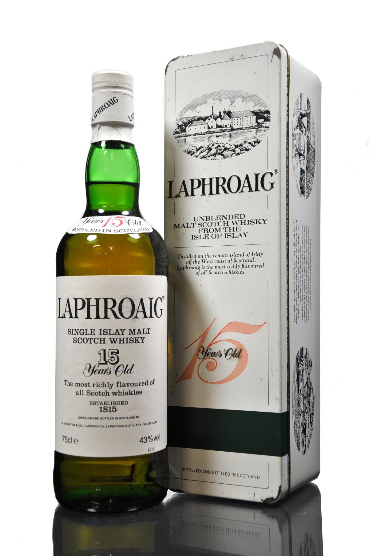 Laphroaig 15 Year Old - 1989 Release