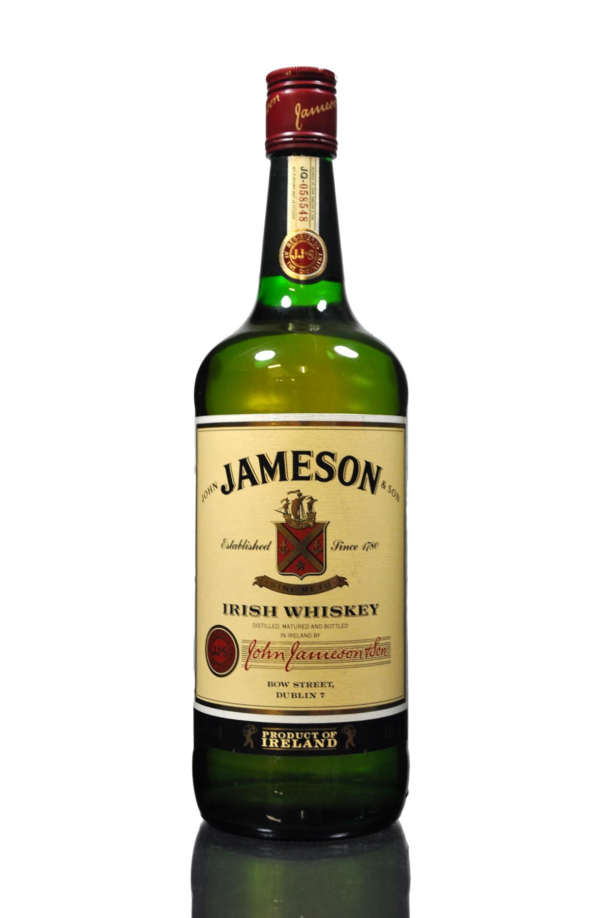 Jameson Irish Whiskey - 1 Litre