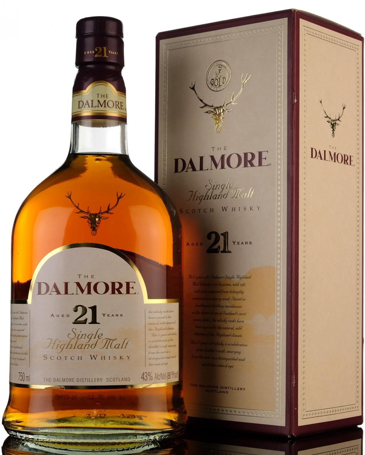 Dalmore 21 Year Old - 1980s