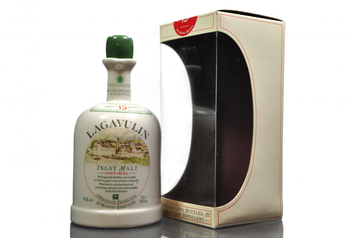 Lagavulin 15 Year Old Ceramic - 1980s