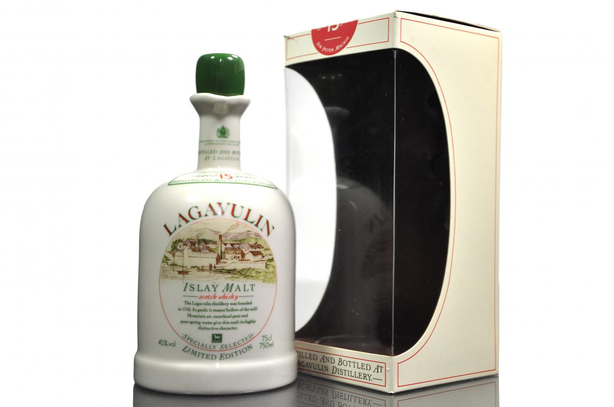 Lagavulin 15 Year Old Ceramic - 1980s