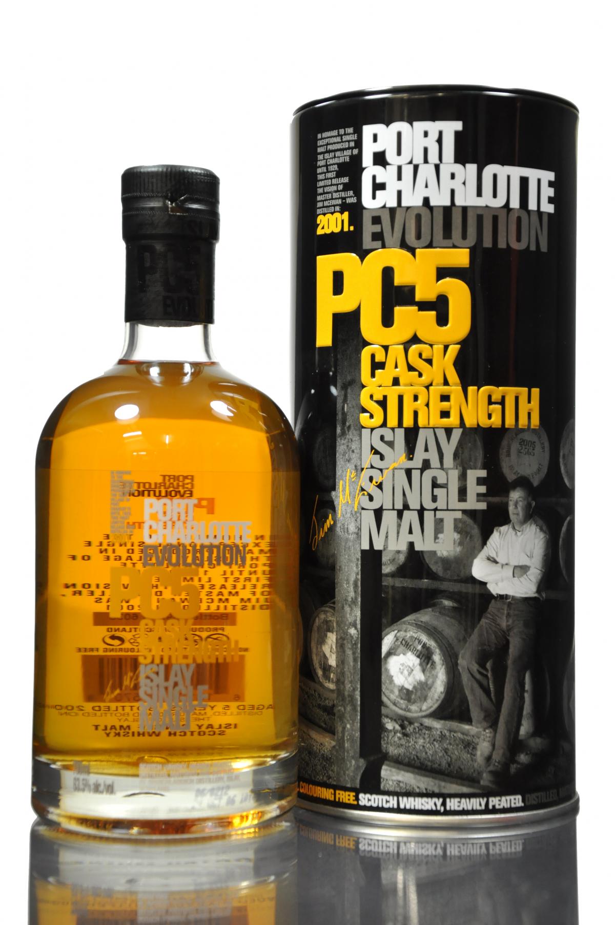 Bruichladdich 2001-2006 - Port Charlotte Evolution - PC5