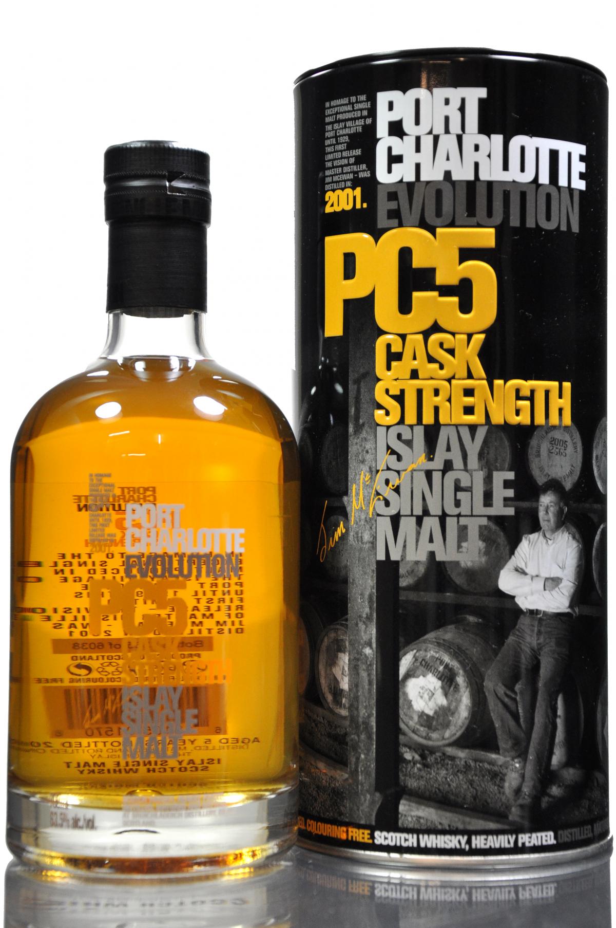 Bruichladdich 2001-2006 - Port Charlotte Evolution - PC5