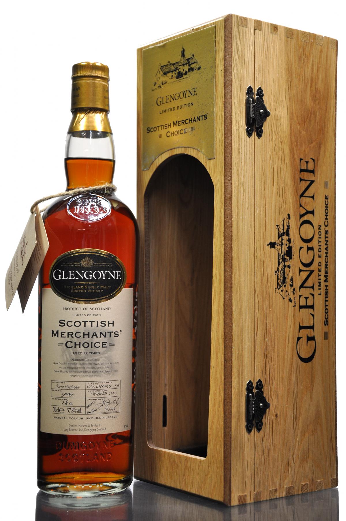 Glengoyne 1996-2009 - Single Cask 3447 - Scottish Merchants Choice