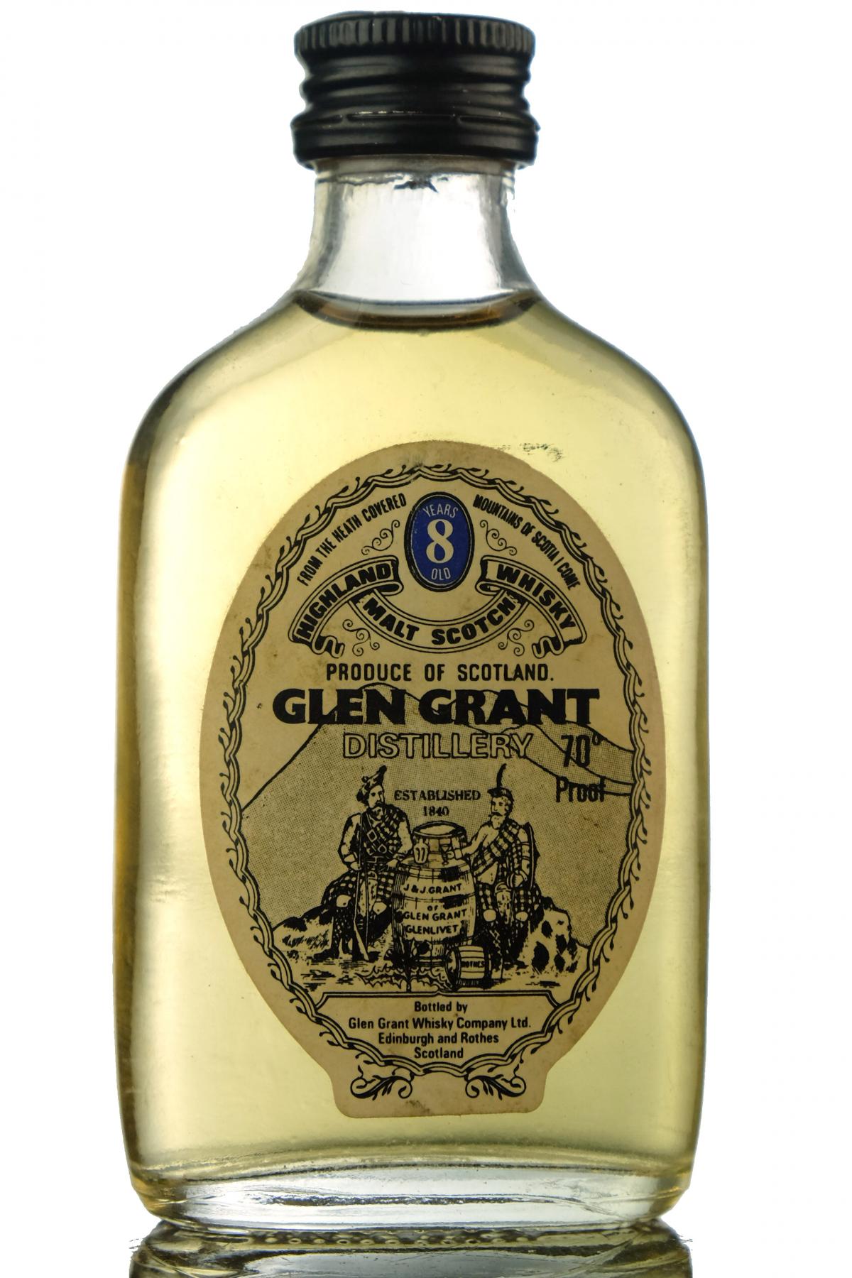 Glen Grant 8 Year Old Miniature