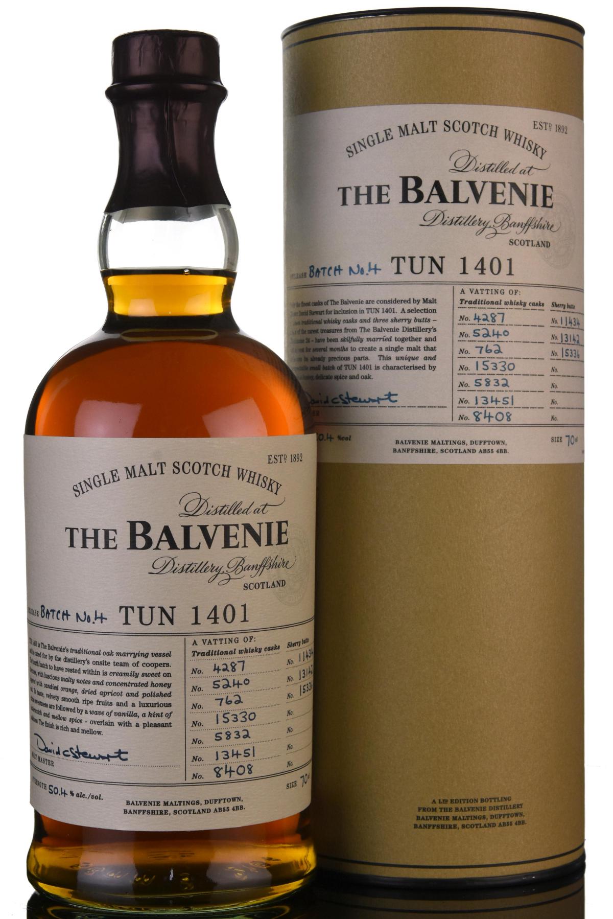 Balvenie Tun 1401 - Batch 4